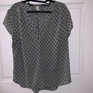 H&M Conscious Collection Blouse in Black & White